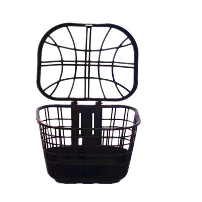 Plastic Bike Front Handlebar Basket Bicycle Handle bar Basket Quick Released Storage Carrier