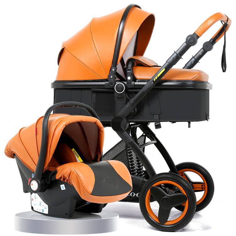 Baby stroller carrier / Big canopy baby jogger baby doll stroller/ cheap baby stroller siting lying half lying functions