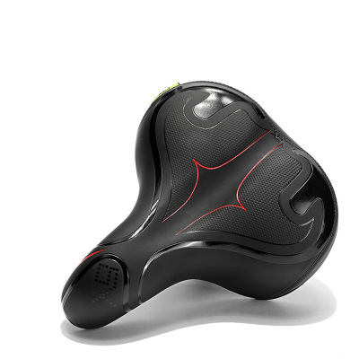 Racing Bike Saddle PU Leather Bicycle Seat for Road Beach Mountain Cruiser Bicycle