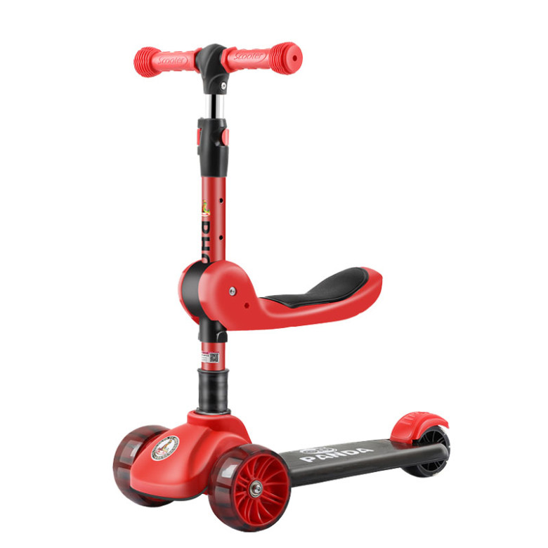 High Performance Customized 3 Wheels Pro Skating Scooter For Kids Years And Up
