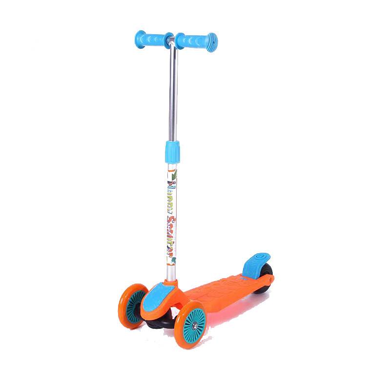 Factory direct supply kids 3 wheel kick scooter/Easy rider kids bike kids scooters with rubber wheels/rubber wheels kids scooter