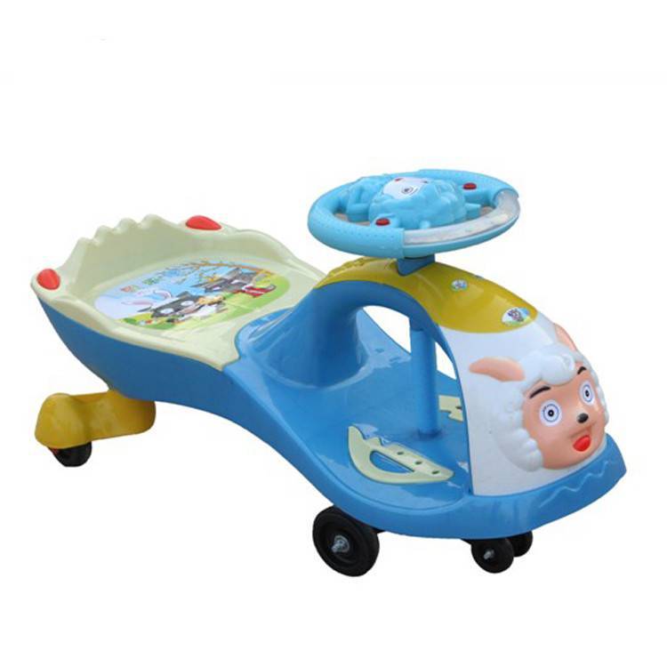 Assembling Plastic baby car swing/Wholesale newly baby magic swing car/wist car for sale outdoor play baby children swing car