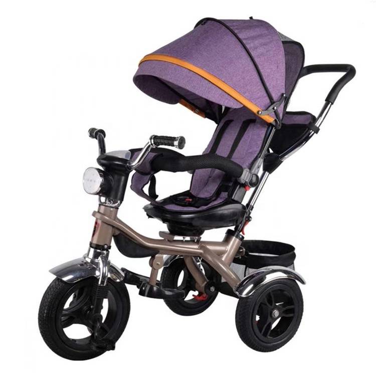 baby tricycle more popular in Cyprus/children baby tricycle with 360 degree roated/cheap baby tricycle with headlight
