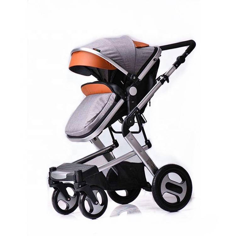 top sale baby stroller/3 in 1 aluminum baby stroller/two seat baby stroller