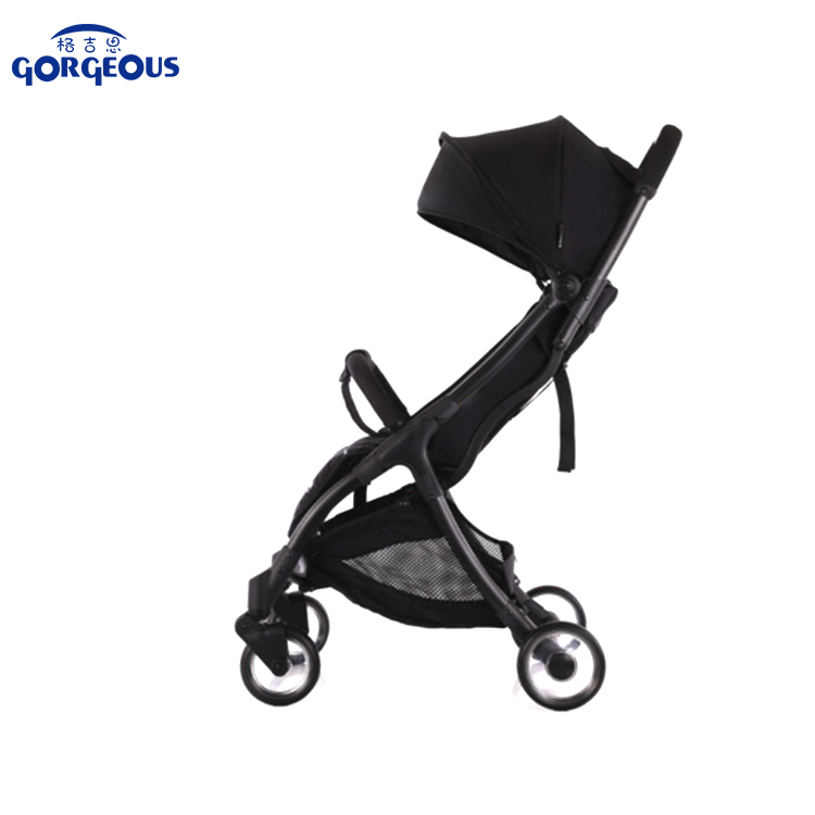 black baby stroller